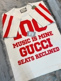 Áo Thun Gucci 100 Music is Mine màu off-white (Cream)