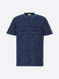 Áo thun Dior Oblique Cotton Terry Jacquard