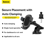 Đế Giữ Điện Thoại Xe Ôtô Baseus UltraControl Pro Series Clamp-Type Car Holder Set