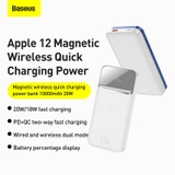 Pin Dự Phòng Sạc Nhanh Không Dây Baseus Magnetic Wireless Fast charging Power bank 10000mAh 20W 2022 Edition（With Simple charging cable USB to Type-C 50cm)