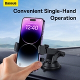 Đế Giữ Điện Thoại Xe Ôtô Baseus UltraControl Pro Series Clamp-Type Car Holder Set