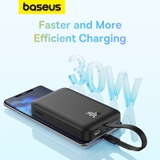 Sạc Dự Phòng Không Dây OS-Baseus Magnetic Mini Wireless Fast Charge Power Bank 10000mAh 20W/30W