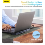 Hub Chuyển Đổi Baseus EliteJoy Gen2 Kiêm Giá Đỡ Laptop | Tùy Chọn 11/12 Cổng, Sạc Nhanh PD 100W