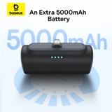 Sạc Dự Phòng Baseus 5000mAh 20W | Cắm Trực Tiếp Cổng Ln, Nhỏ Gọn, Sạc Nhanh PD