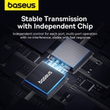 Hub Chuyển Đổi Baseus PortalJoy 4 trong 1 | Cổng Mạng LAN Gigabit & 3 Cổng USB 3.0