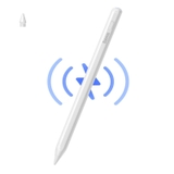 Bút Cảm Ứng Sạc  2 Chế Độ Baseus Smooth Writing 2 Series Dual Charging Stylus, White (Active Version Wireless/Cabled Charging, with Simple Series Data Cable White and active pen tip)