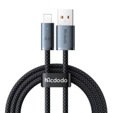 Cáp Sạc Nhanh Mcdodo Luma Slim Cable USB to Ln 3A | Dây Dù Siêu Bền, Có Đèn LED