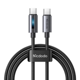 Cáp Sạc Nhanh Mcdodo Type-C to Type-C 100W Cable With Breathing Light