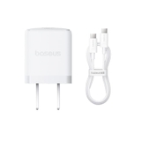 Bộ Sạc Nhanh Baseus Palm Fast Charger 1C 20W/30W (Kèm cáp Type-C to Type-C 1m)