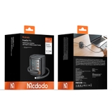 Trạm Sạc Mcdodo FreeGo Pro 100W | Kèm Cáp Tự Cuốn Type-C, Màn Hình LED Thông Minh, 3 Cổng Sạc