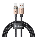 Cáp Sạc Mcdodo USB to iP 3A Transparent Cable with Charging Light