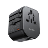 Cốc Sạc Kiêm Phích Cắm Chuyển Đổi Đa Năng Mcdodo PD Fast Charging Universal Travel Adapter