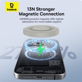 Đế Sạc Không Dây Baseus Simple Mini4 Magnetic Wireless Charging Stand Qi2 15W Universal