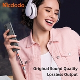 Đầu Chuyển Audio Mcdodo Type-C to 3.5mm | Tích Hợp Chip DAC, Âm Thanh Lossless, Full Chức Năng