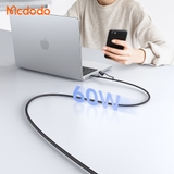 Cáp Sạc Đa Năng Mcdodo 4 in1 Digital Display PD Cable USB / Type-C to Type-C / iP 60W