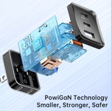 Cốc Sạc Nhanh Mcdodo Dichromatic  67W GaN 5 | 3 Cổng (2 Type-C, 1 USB), Sạc Laptop & Điện Thoại