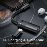 Đầu Chuyển Đổi Mcdodo Type-C to Type-C and DC3.5mm cable (60W PD)