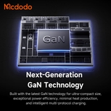 Cốc Sạc Nhanh Mcdodo Gana Mini 100W | 3 Cổng Sạc, Sạc Nhanh Laptop Điện Thoại, 2Type-C + USB