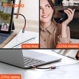Đầu Chuyển Audio Mcdodo Type-C to 3.5mm | Tích Hợp Chip DAC, Âm Thanh Lossless, Full Chức Năng