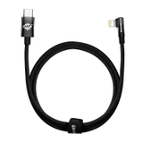 Cáp Sạc Nhanh IPhone 90 Độ Baseus MVP 2 Elbow-shaped Fast Charging Data Cable Type-C to iP 20W