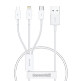 Cáp Sạc 3 Đầu Baseus Superior Series Fast Charging Data Cable USB to M+L+C 3.5A