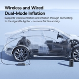 Bơm Lốp Ô Tô Baseus PrimeTrip VA1 | Thiết Bị Cứu Hộ Ô Tô, Bơm & Sạc Đa Năng