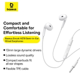Tai Nghe Có Dây OS-Baseus Encok CZ19 / HZ19 Wired Earphones