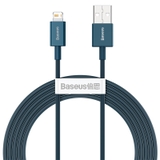 Cáp sạc lightning Baseus Superior Series Fast Charging Data Cable cho iPhone/ iPad (2.4A, 480Mbps, Fast charge, ABS/ TPE Cable)