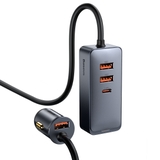 Tẩu sạc nhanh mở rộng 4 Port Baseus Share Together Extention Car Charger 120W (Extention up to 4 Port * 30W, QC/ PD/PPS Fast Charging)