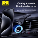 Giá Đỡ Điện Thoại Baseus C02 Go | Hít Nam Châm Dán Taplo Ô Tô, Thân Dẻo Uốn Cong Linh Hoạt