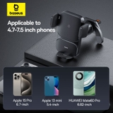 Bộ Đế Giữ Điện Thoại Baseus Wisdom Auto Alignment Car Mount Wireless Charger（QI 15W)