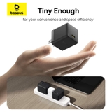 Bộ Sạc Nhanh Baseus Palm Fast Charger 1C 20W/30W (Kèm cáp Type-C to Type-C 1m)