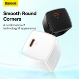 Củ Sạc Nhanh Baseus Cube Pro Fast Charger 1C 30W (Chân cắm dẹp)