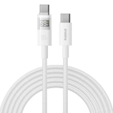 Cáp Sạc Nhanh Baseus 100W Type-C to Type-C | Chip E-Marker, Màn Hình LED Thông Minh