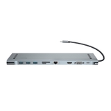 Hub Chuyển Đổi Baseus Enjoyment 10 in 1 | Mở Rộng 10 Cổng & Kê Tản Nhiệt Laptop, HDMI 4K VGA