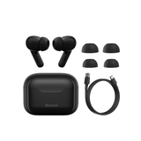 Tai nghe TWS chống ồn chủ động Baseus SIMU ANC S1 True Wireless Earphone (Chống ồn chủ động, Xuyên Âm, Hi Fi/ Stereo, AAC/SBS, Dual Core DSP)