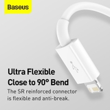 Cáp Sạc 3 Đầu Baseus Superior Series Fast Charging Data Cable USB to M+L+C 3.5A