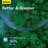 Bộ Sạc Baseus PowerCombo 6 trong 1 | Kèm Sạc Nhanh 20W GaN, Chống Sét, 3AC 2Type-C 1USB