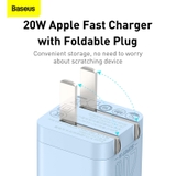 Cốc sạc nhanh, nhỏ gọn Baseus Super Si Pro Quick Charger 20W dùng cho iPhone 12/iP11/XS Max (Type C, 20W/18W, PD/ QC3.0 Quick charger)