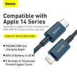 Cáp Sạc Nhanh C to iP DZ-KA Baseus Superior Series Fast Charging Data Cable Type-C to iP PD 20W