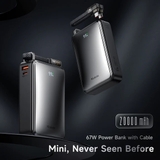 Pin Sạc Dự Phòng Mcdodo 67W 20000mAh 2C1U Mini Power Bank with USB-C Cable