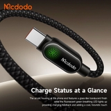 Cáp Sạc Mcdodo LightSync 6A USB to Type-C | Có Đèn LED Ambient Độc Đáo