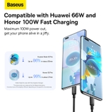 Cáp Sạc Nhanh Type-C Baseus Superior Series Fast Charging Data Cable USB to Type-C 100W