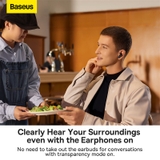 Tai Nghe Bluetooth Chống Ồn Thông Minh Baseus Storm 1 ANC TWS Earphones ( Bluetooth 5.2 , GPS - APP Control, Super Fast charge, Nearly No-delay, Hifi & HD Stereo Gaming Earbuds )