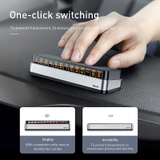 Bảng Ghi Số Điện Thoại Ô Tô Baseus Moonlight Box | Hợp Kim Cao Cấp, Thiết Kế Sang Trọng