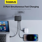 Bộ Sạc Nhanh Baseus GaN5 Pro Digital Fast Charger 2C+U 160W CN  (Kèm cáp C to C 240W, 48V/5A, 1m)