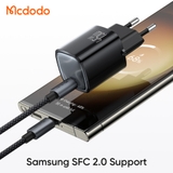 Cốc Sạc Nhanh Mcdodo Nano 45W | 1 Cổng Type-C Nhỏ Gọn, Hỗ Trợ SFC 2.0, Công Nghệ GaN, Tản Nhiệt Tốt
