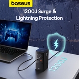 Trạm Sạc Nhanh Để Bàn Baseus 100W 7 trong 1 | Sạc Cùng Lúc Laptop & Điện Thoại, Tự Ngắt An Toàn 0.1s