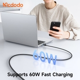 Cáp Sạc Đa Năng Mcdodo Nexus 4 in 1 USB/Type-C to Type-C/Ln 60W | Sạc Laptop, Điện Thoại, Chống Rối