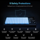 Sạc Dự Phòng Baseus Star-Lord 10000mAh 22.5W | Màn Hình LED, Mỏng Nhẹ, Kèm Cáp Sạc, 3 Cổng Sạc